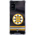 NHL Boston Bruins Home Jersey Galaxy S20 FE Clear Case